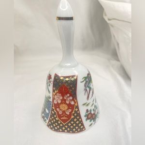 Vintage Imari Porcelain Bell made in Japan in very good condition